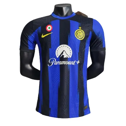 2023-2024 Inter Milan Home Jersey Player Version-01 2023-2024 Inter Milan Home Jersey Player Version-01