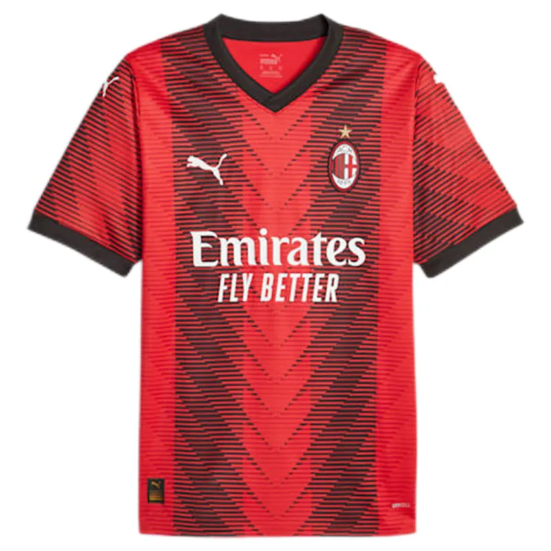 2023-2024 AC Milan Ibrahimović #11 Jersey Home-02 2023-2024 AC Milan Ibrahimović #11 Jersey Home-02