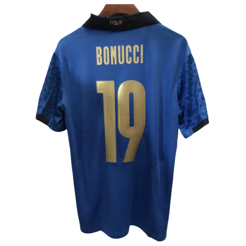 2020-21 Italian national team home jersey retro version European Cup2 2020-21 Italian national team home jersey retro version European Cup2