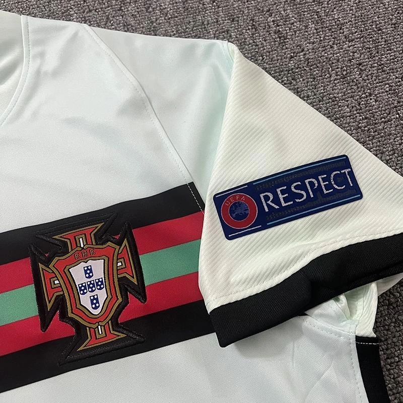 2021 Portugal Ronaldo Retro Football Shirt4 2021 Portugal Ronaldo Retro Football Shirt4