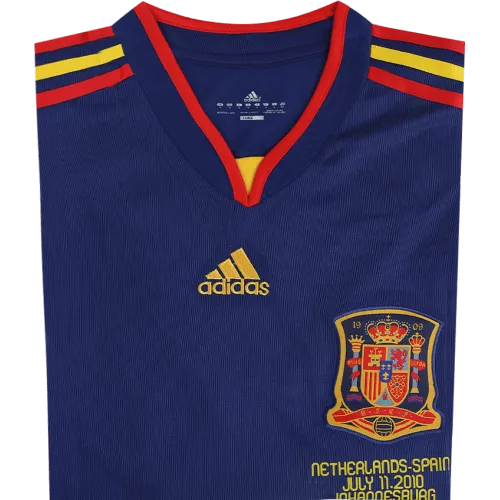 Spain Retro Jersey Away World Cup Final 20104 Spain Retro Jersey Away World Cup Final 20104