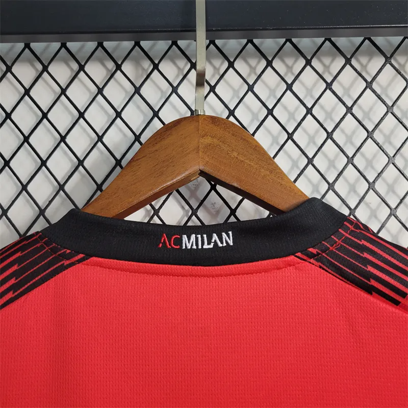 2023-2024 AC Milan Ibrahimović #11 Jersey Home-06 2023-2024 AC Milan Ibrahimović #11 Jersey Home-06