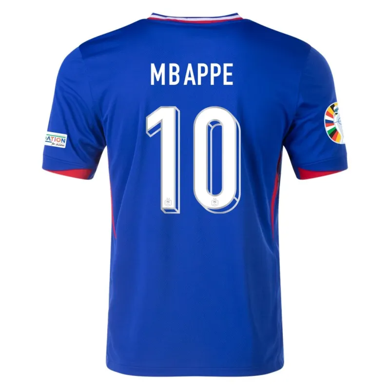 France Home Jersey Euro 2024 MBAPPE #10 GIROUD #9 GRIEZMANN #7 Soccer Apparel-1 France Home Jersey Euro 2024 MBAPPE #10 GIROUD #9 GRIEZMANN #7 Soccer Apparel-1