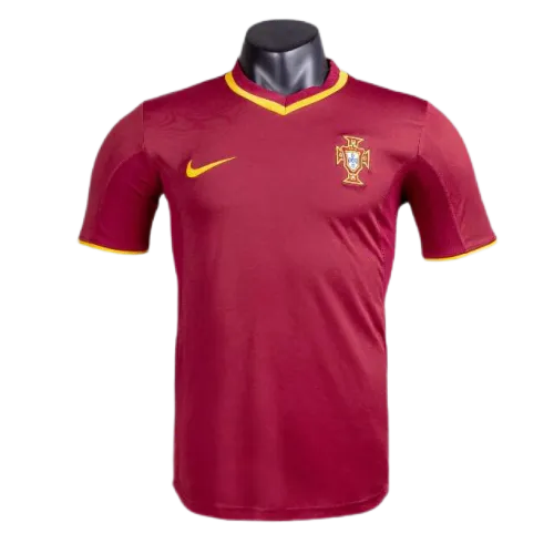 2000 Portugal Retro Soccer Jersey Home Replica Euro Cup1 2000 Portugal Retro Soccer Jersey Home Replica Euro Cup1