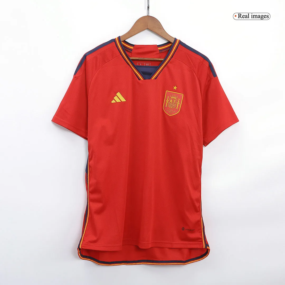 Spain Homw Soccer Jersey Replica World Cup 2022-3 Spain Homw Soccer Jersey Replica World Cup 2022-3