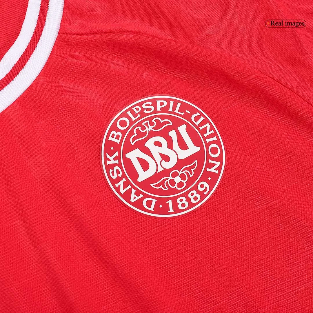 Denmark Home Jersey Euro 20246 Denmark Home Jersey Euro 20246