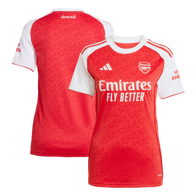Arsenal Home Jersey Soccer Shirt 2025-2026 Womens