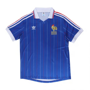 1982 France Rertro Jersey Home World Cup