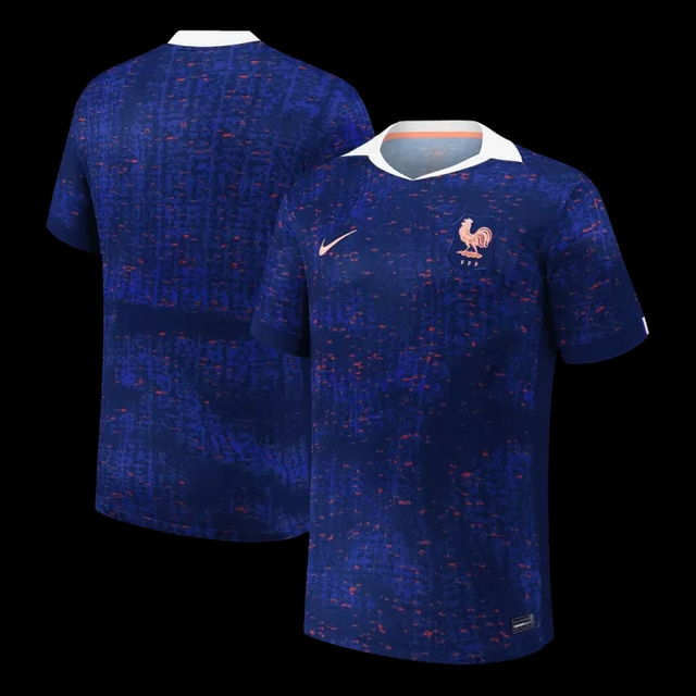 France Soccer Jersey Home Shirt 2025 Women's Euro
