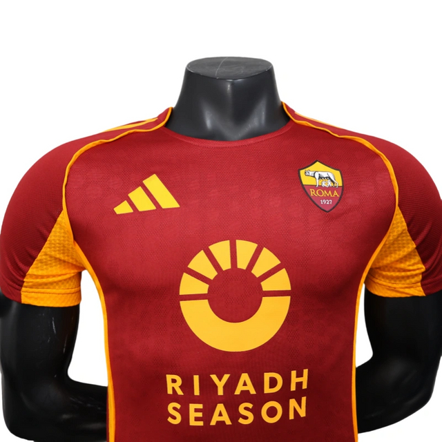 Roma Soccer Jersey Home Custom Shirt 2025-2026