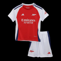 Kids Arsenal Home Jersey Kits(Jersey+Shorts+Socks) 2024-2025