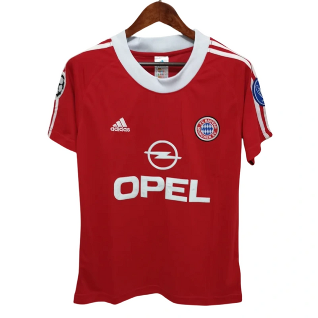 2001-2002 Bayern Munich Retro Jersey Home UCL