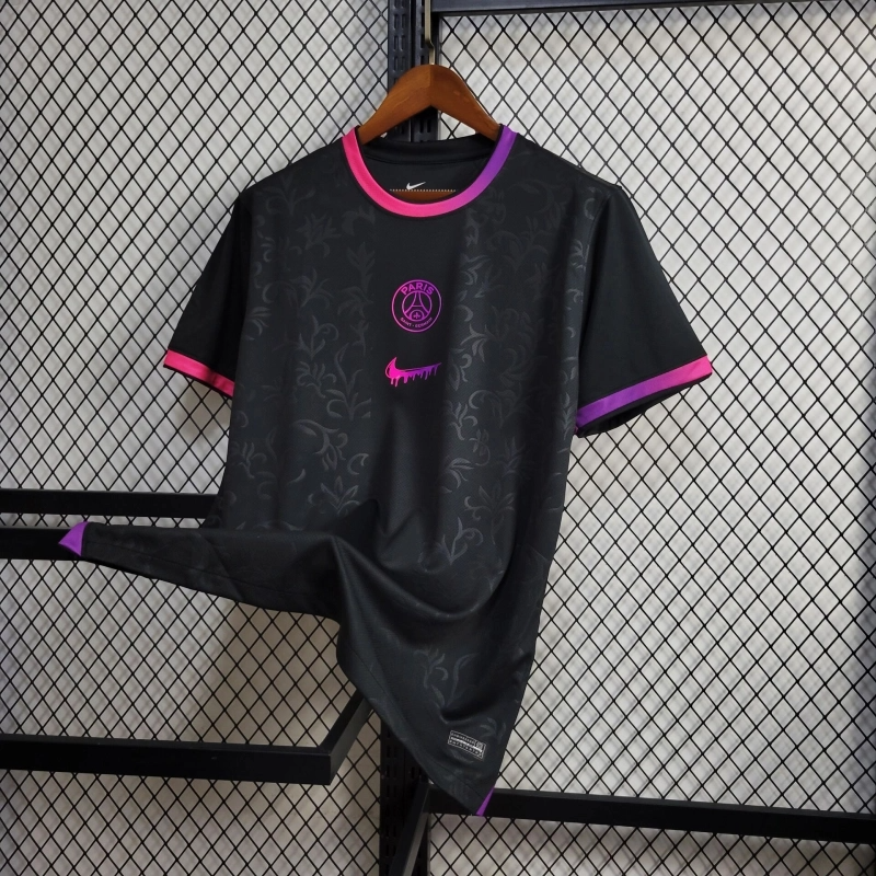 25-26 PSG Black Special Edition Soccer Jersey