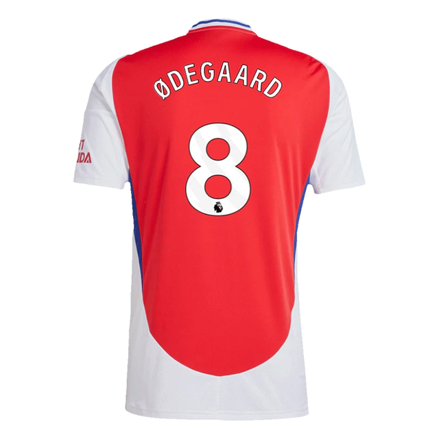 Ødegaard #8 Arsenal Home Soccer Jersey 2024/25