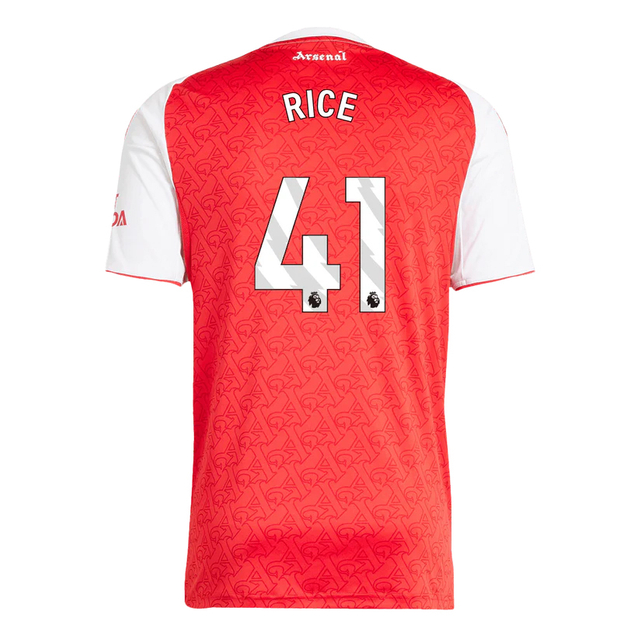 Arsenal RICE #41 Home Soccer Jersey 2025/26