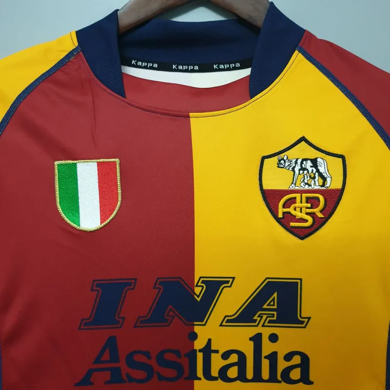Roma 2001~2002 Retro Jersey Third Away Replica