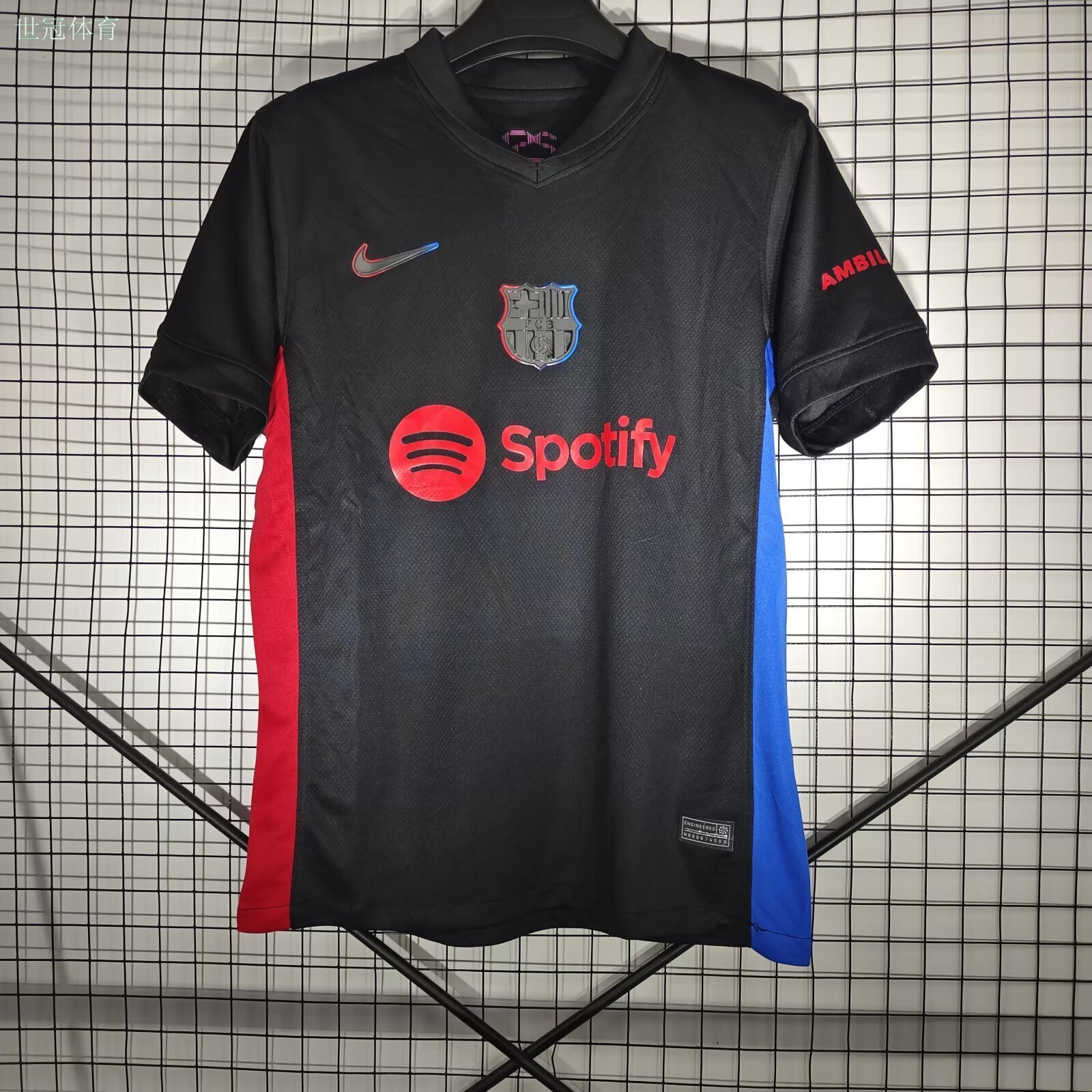 24/25 Barcelona Away Jersey - Black Edition