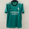 21/22 Real Madrid Second Away Jersey - Teal with Black Collar & White Accents