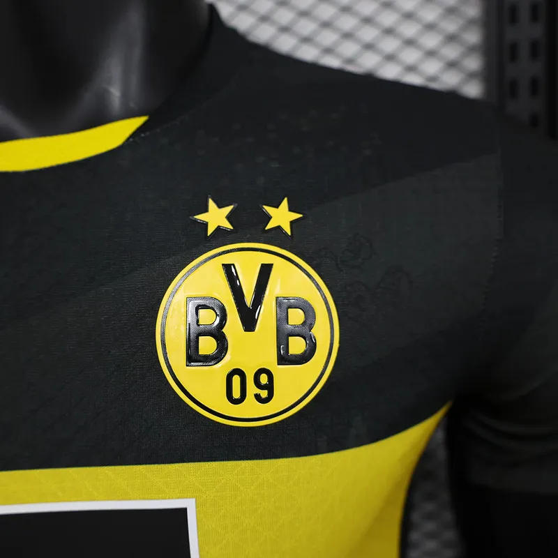 2024-2025 Borussia Dortmund Away Soccer Jersey Player Version