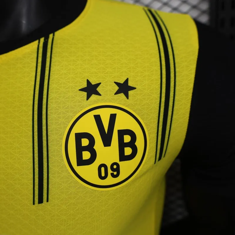 2024-2025 Borussia Dortmund Home Soccer Jersey Player Version