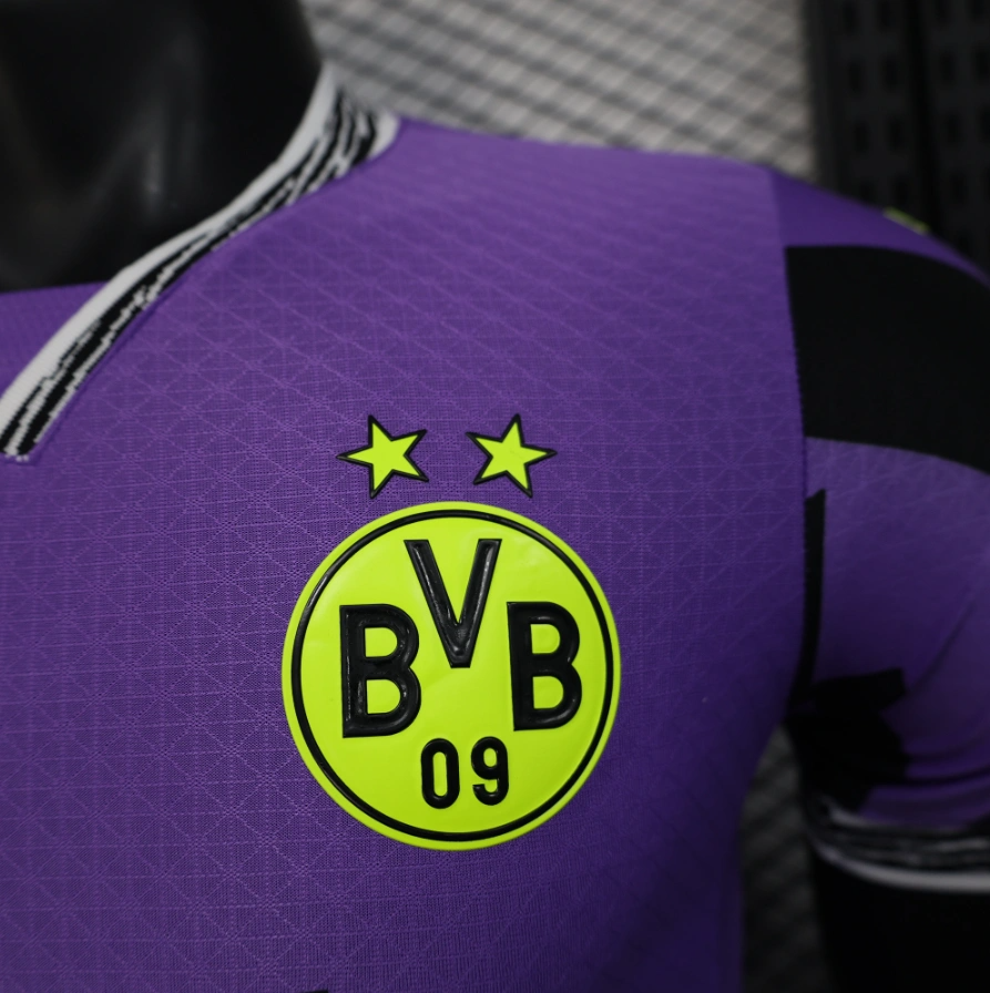 2025-2026 Dortmund Purple Goalkeeper Football Shirt 05