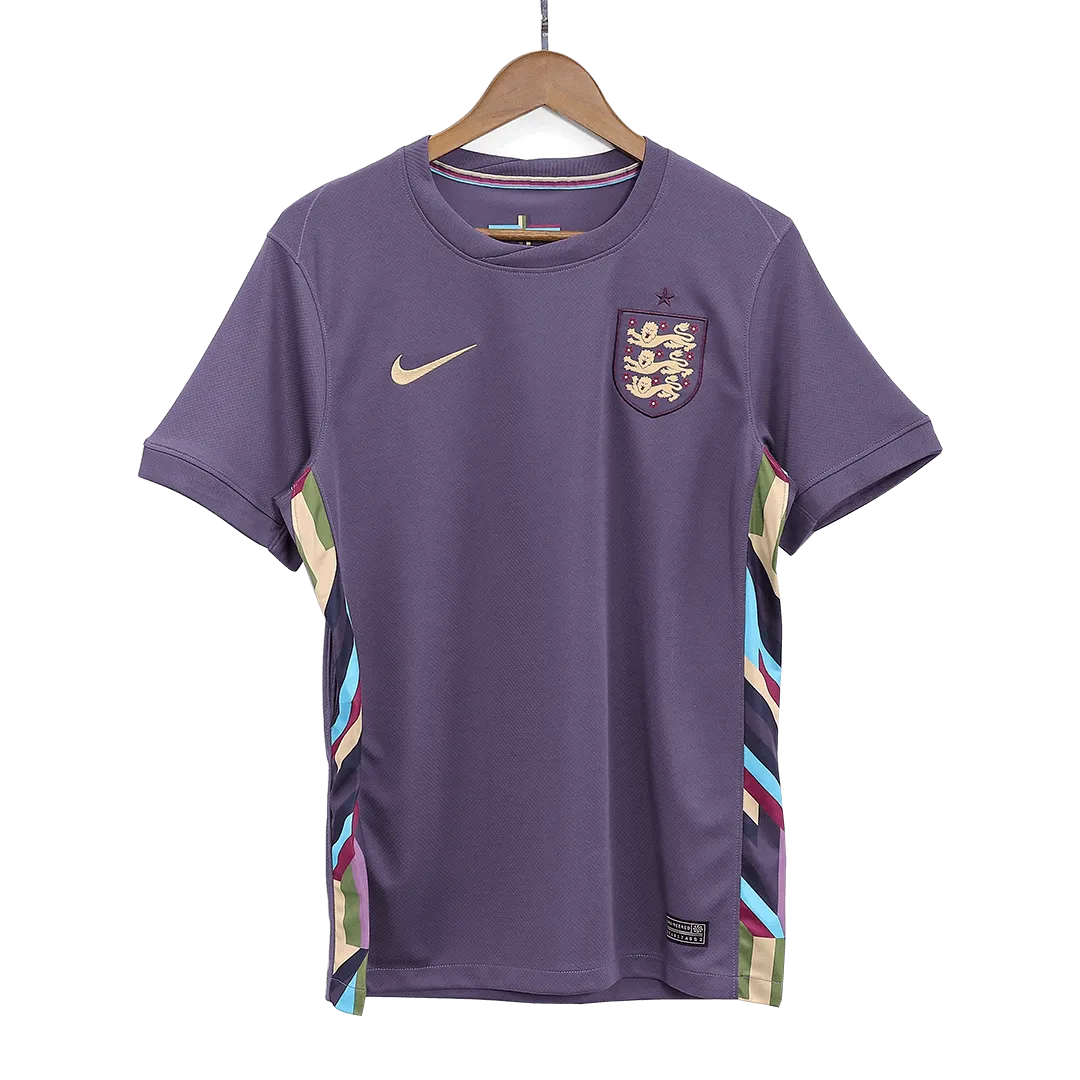 England Away Jersey EURO 2024 RICE #4 KANE #9 BELLINGHAM #10 FODEN #11-4