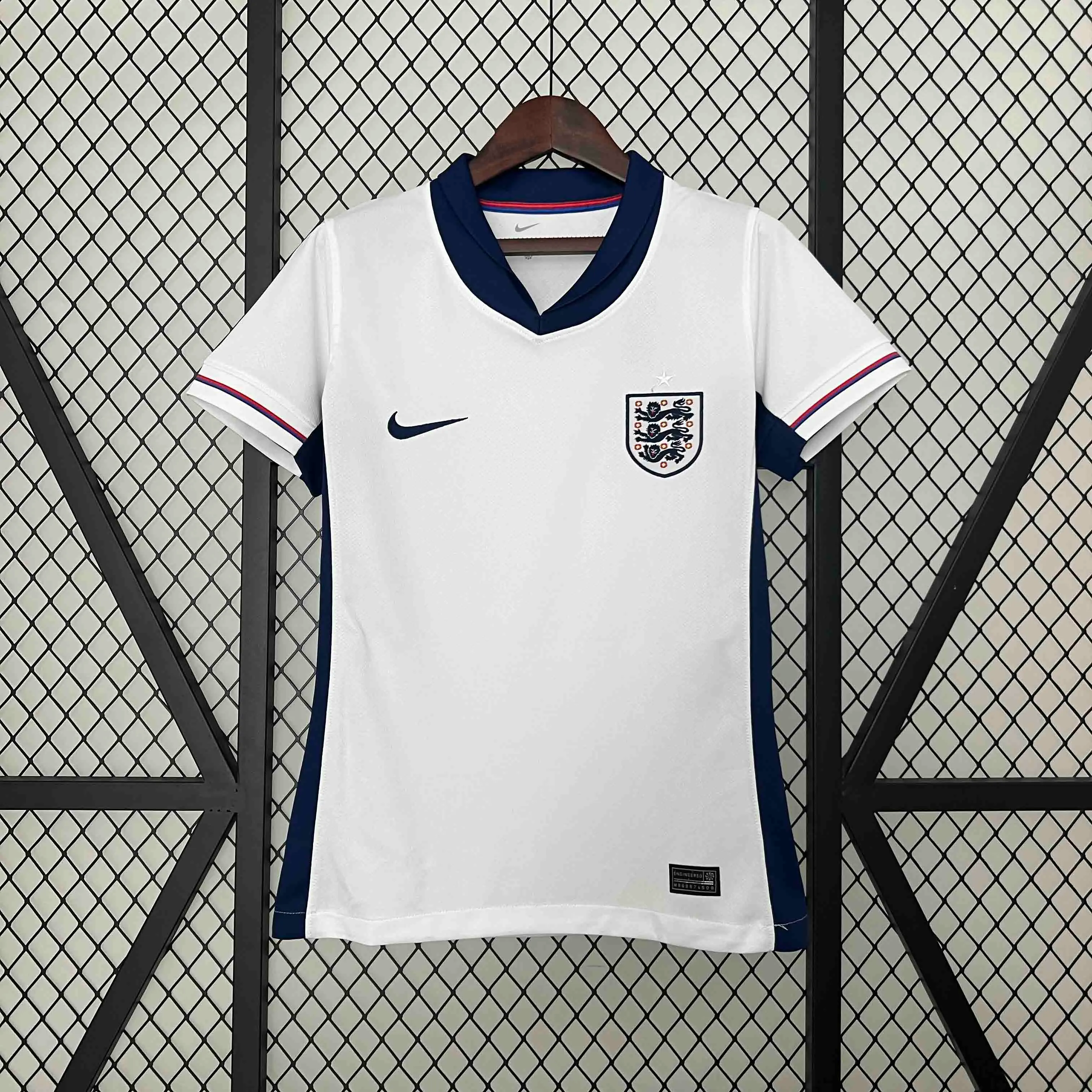 2024 Womens England Home Jersey EURO3