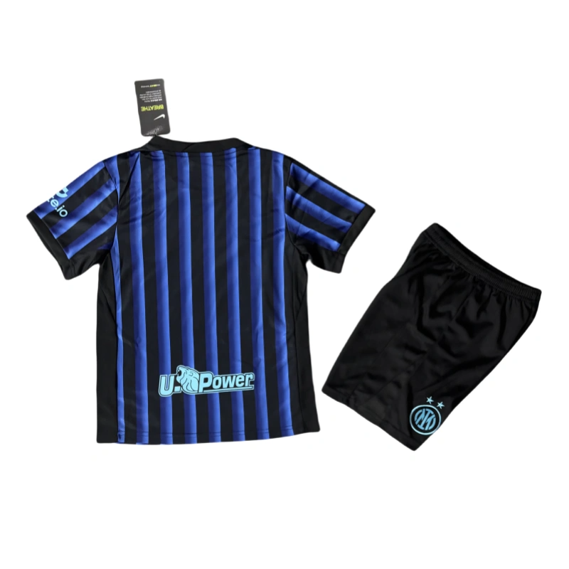 2025-2026 Inter Milan Home Kids fan edition football shirt kit