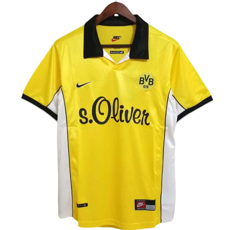 1998-1999 Borussia Dortmund Retro Jersey Home