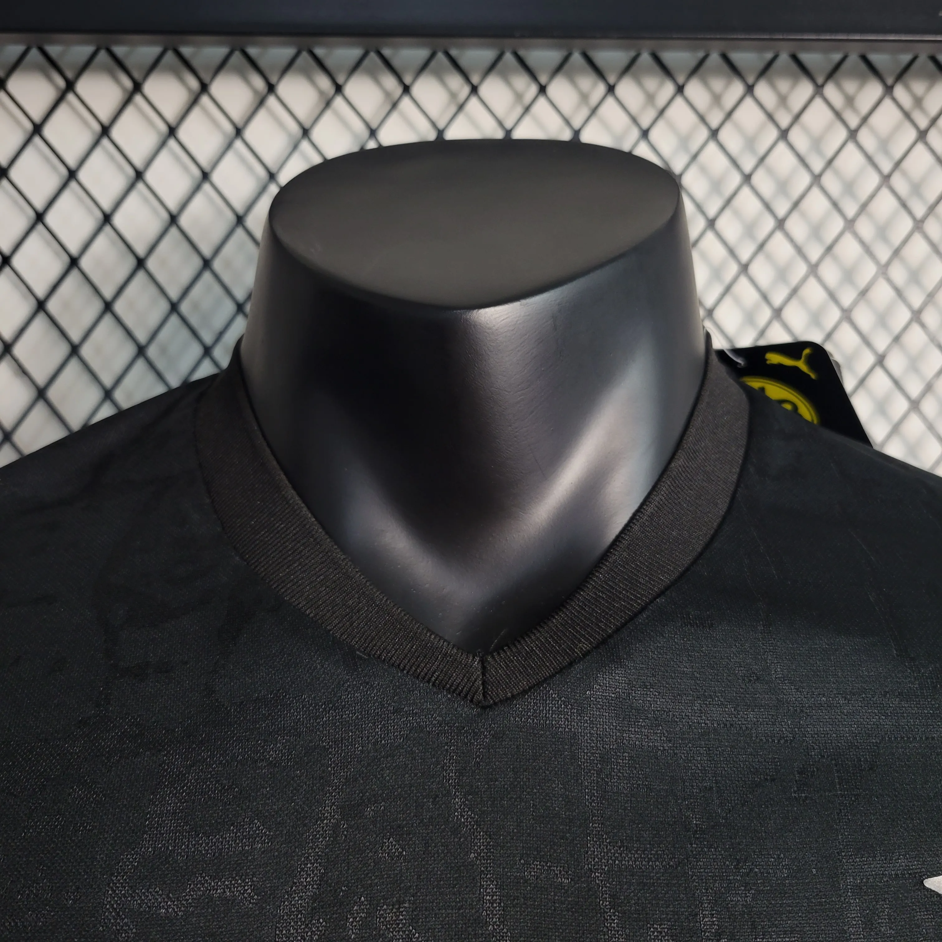 2022-2023 Borussia Dortmund All-Black Jersey Player Version