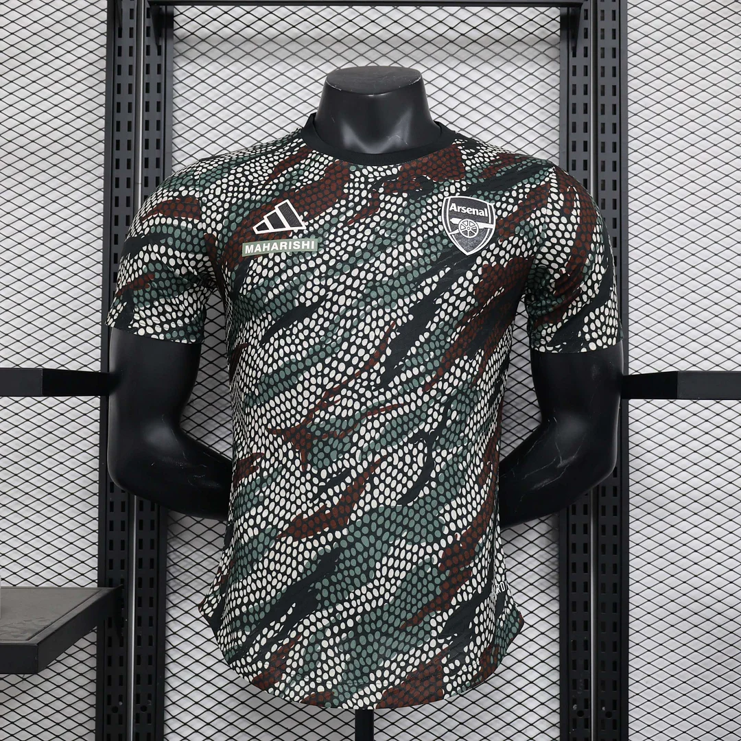 Arsenal Maharishi Joint Edition Football Shirt 2023-2024 Player Version