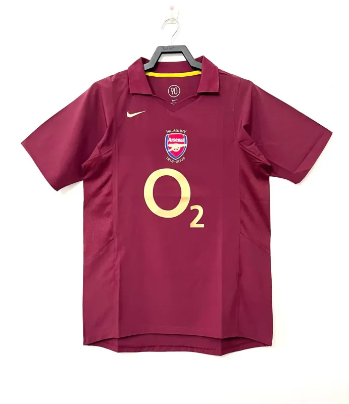2005-2006 Arsenal Retro Home Jersey
