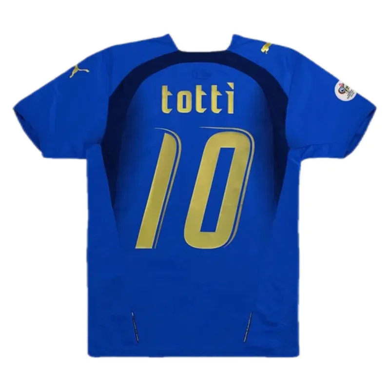 Italy Retro Jersey Home World Cup 2006