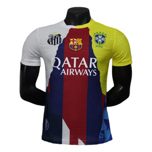 Neymar Barcelona and Brazil Santos PSG 25-26 Joint Club Player Special Edition New Football Shirt
