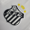 Brazilian Neymar Santos Football Club home jersey 2024-2025
