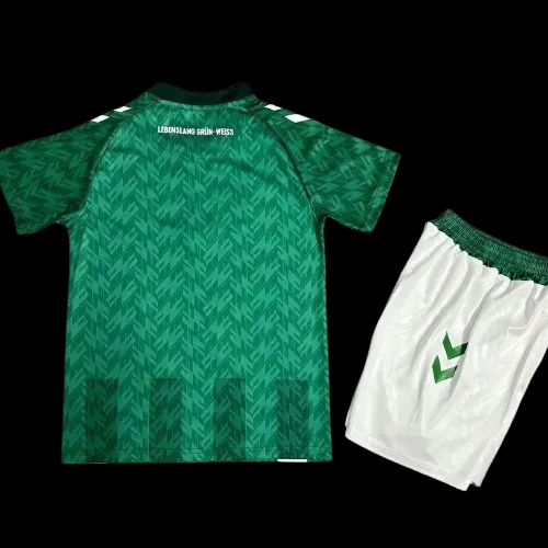 2024-2025 Werder Bremen Home Kids Kit Soccer Jerseys