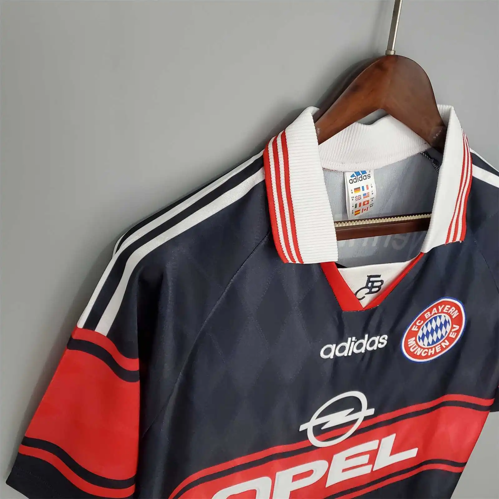 1997-1999 Bayern Munich Retro Jersey Home