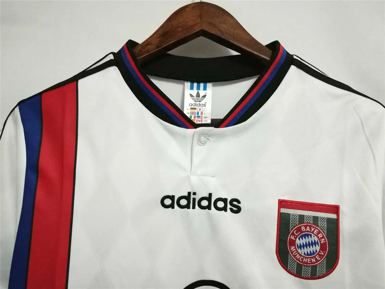 1995-1996 Bayern Munich Retro Jersey Away