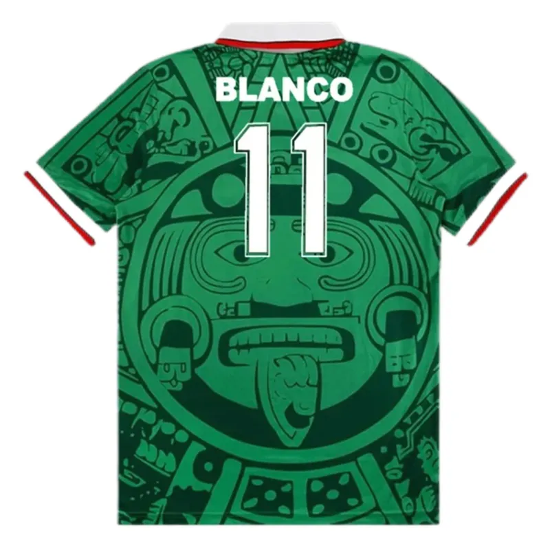 Mexico World Cup 1998 Retro Home Jersey