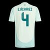 Adidas E.ÁLVAREZ #4 Authentic Soccer Jersey Mexico Away Shirt 2024