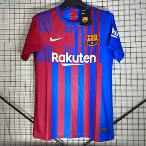 21/22 Barcelona Special Edition Jersey Retro - 1992 Olympics 30th Anniversary Champions League Version