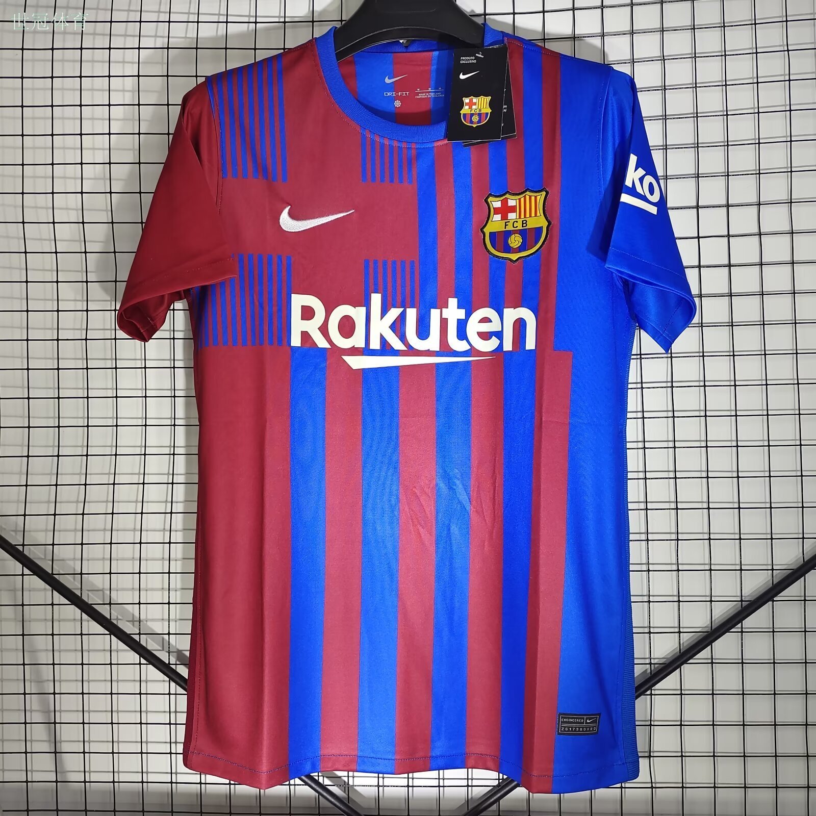 21/22 Barcelona Special Edition Jersey Retro - 1992 Olympics 30th Anniversary Champions League Version