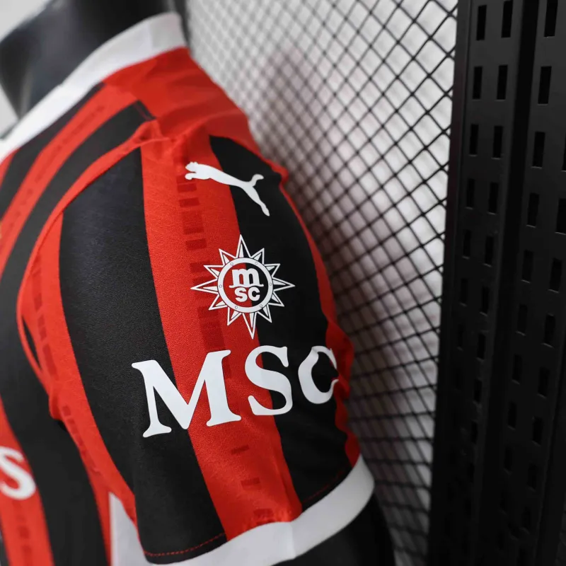 2024-2025 AC Milan Home Soccer Jersey Player Version-07