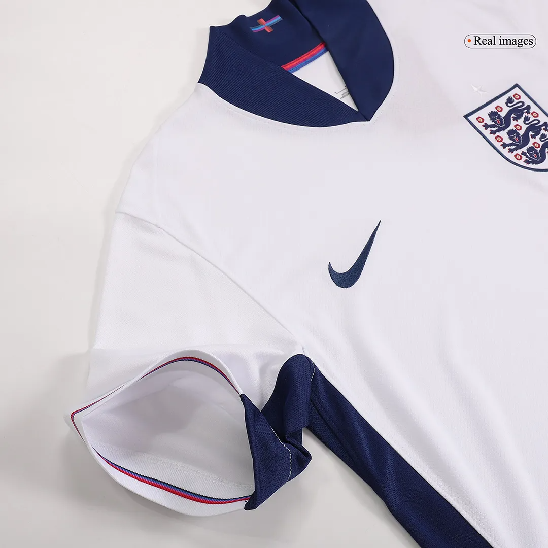 England Home Jersey EURO 2024 RICE #4 KANE #9 BELLINGHAM #10 FODEN #11-11
