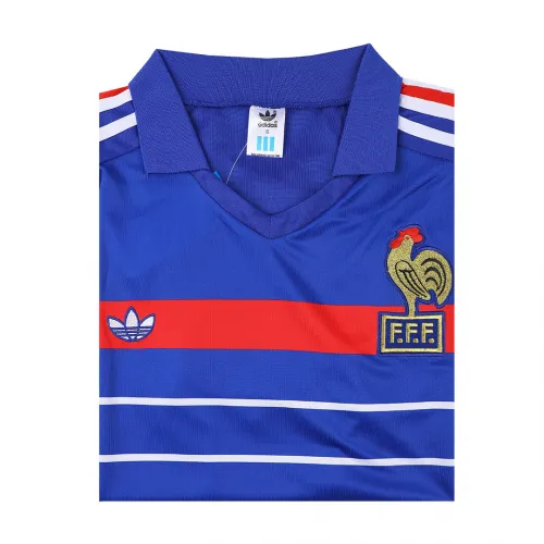 1984 France Retro Jersey Home3