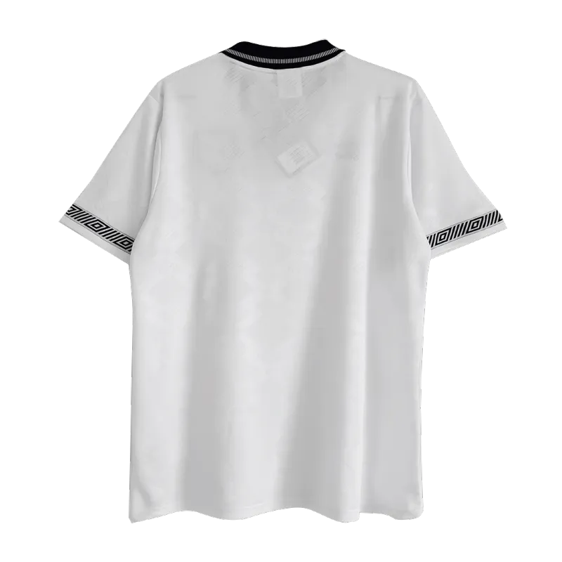 1990 England Retro Jersey Home Replica World Cup