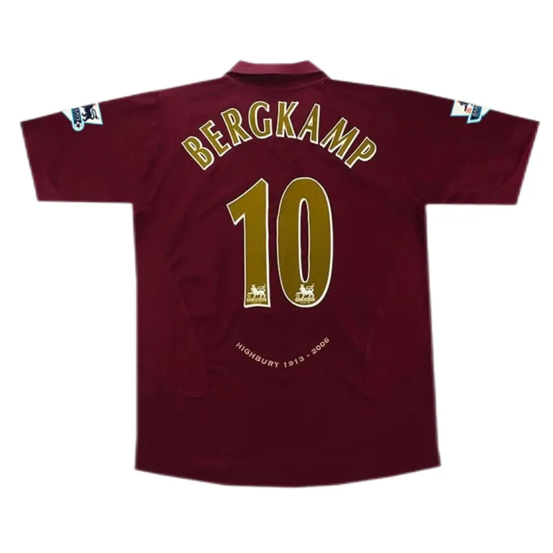 2005-2006 Arsenal Retro Jersey Home