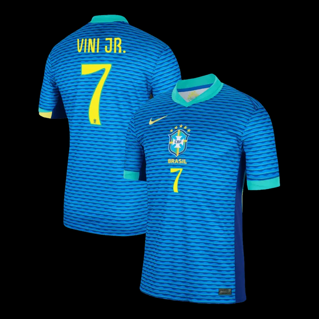 Brazil Away Jersey VINI JR. #7 RODRYGO #10 Copa America 2024