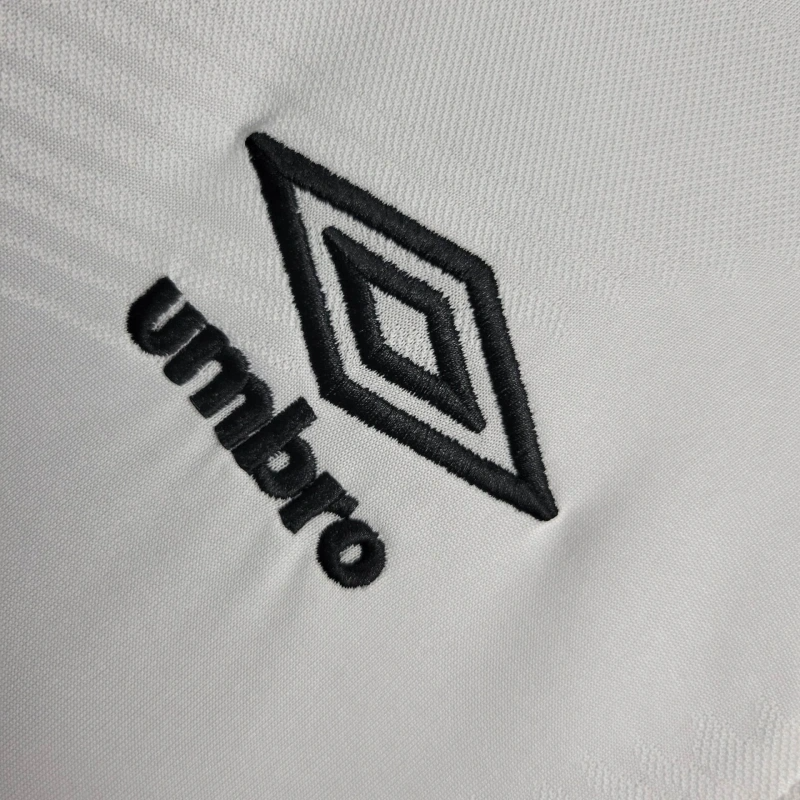 Brazilian Neymar Santos Football Club home jersey 2024-2025