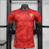 2025 Portugal Red Flower Special Edition Player Version Shirt